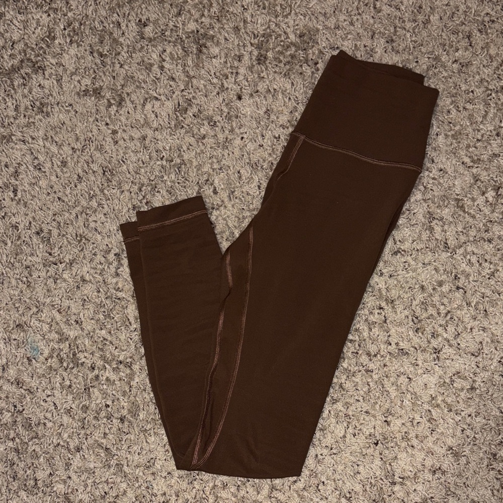 Brown lululemon leggings